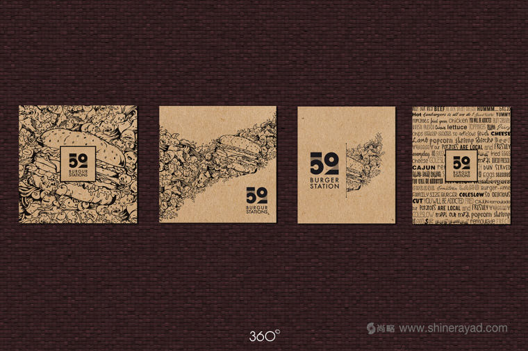 Burger Station 漢堡快餐餐廳餐飲VI設(shè)計(jì)-上海VI設(shè)計(jì)-上海品牌設(shè)計(jì)公司9