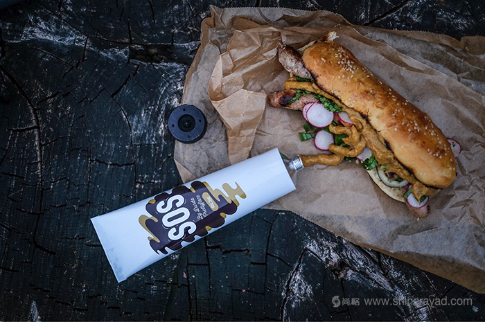調味品包裝設計案例： SOS 燒烤醬包裝設計-上海包裝設計-上海品牌設計欣賞9