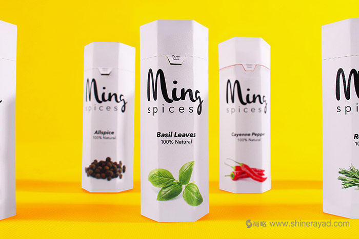 Ming Spices 烹飪食用香料調味品包裝設計精致版-上海包裝設計公司5