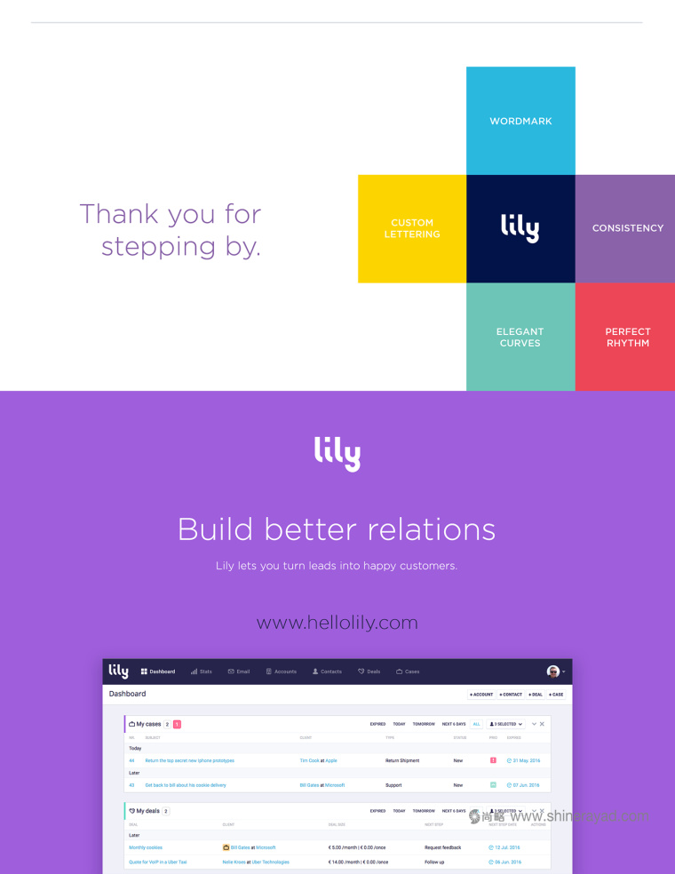 Lily 軟件英文字體logo設計字體標準制圖設計-上海logo設計公司設計培訓8