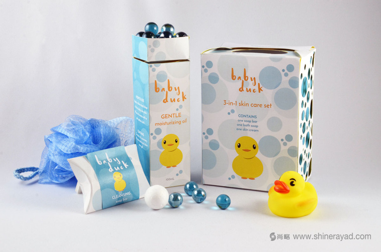 Baby Duck 鴨寶寶嬰兒護膚品包裝設計-上海包裝設計公司-上海品牌策劃設計公司2