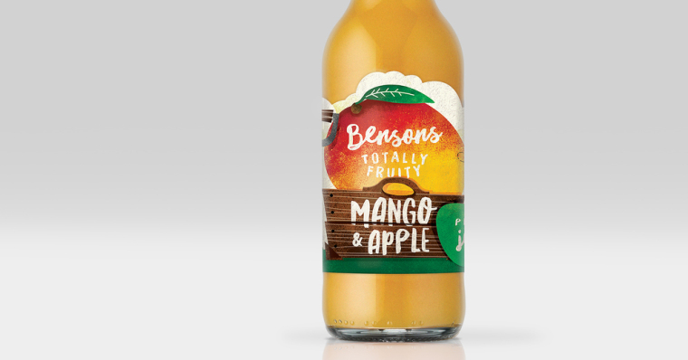 BENSONS 有機農場自產果汁包裝設計-上海包裝設計公司3 BENSONS 有機農場自產果汁包裝設計-上海包裝設計公司3