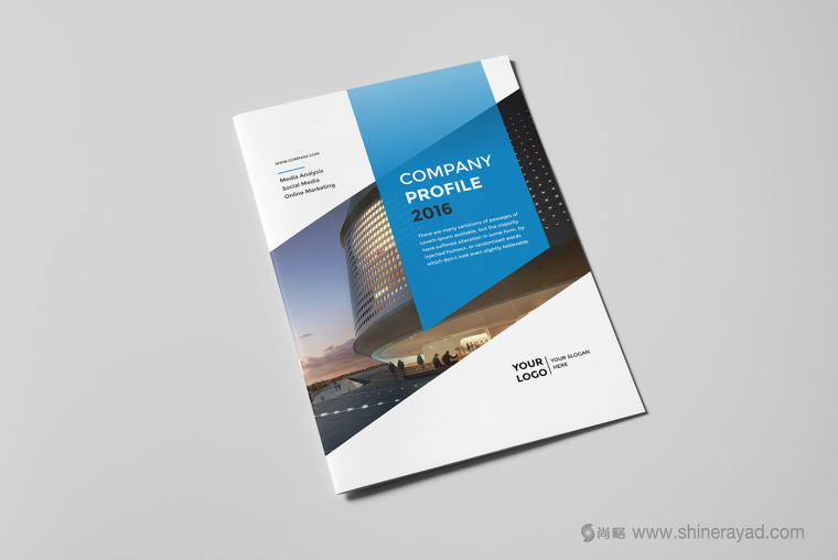 上海畫冊設計公司版式研究：16P-A4公司業務宣傳畫冊版式設計1