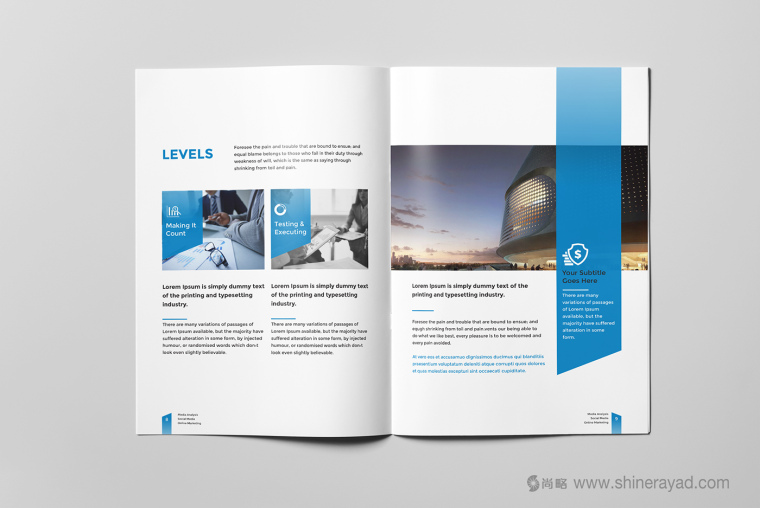 上海畫冊設計公司版式研究：16P-A4公司業務宣傳畫冊版式設計5