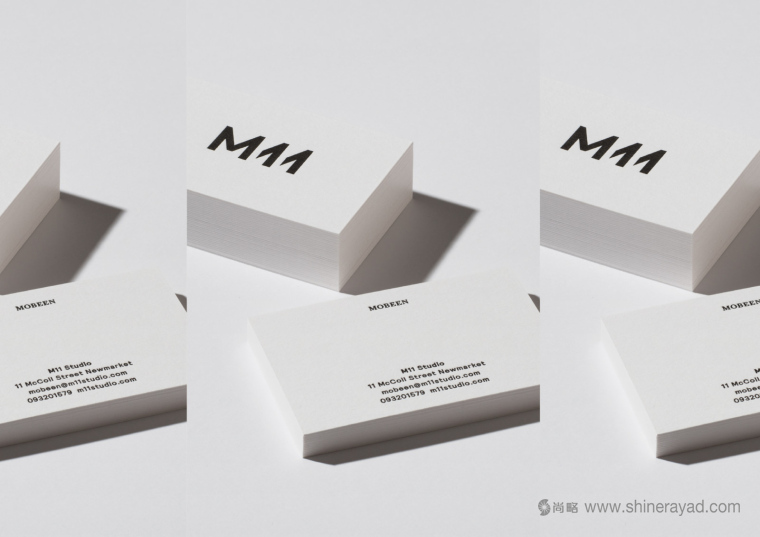 M11 高端豪華時尚理發店理發沙龍LOGO設計品牌VI形象設計-上海品牌設計公司7