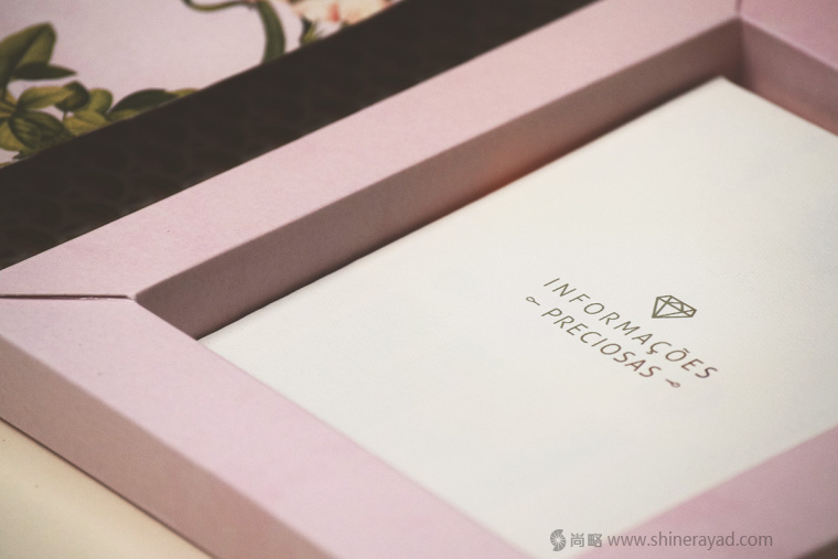 國外婚禮邀請函物料花鳥插畫設計藝術設計-上海品牌策劃設計公司3