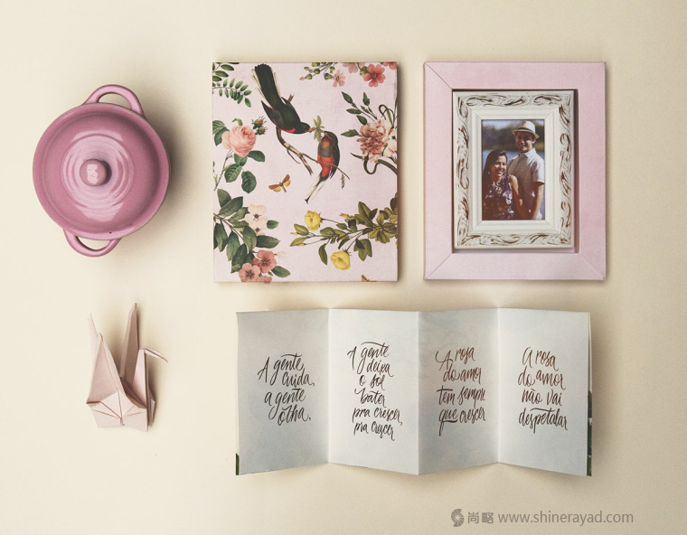 國外婚禮邀請函物料花鳥插畫設計藝術設計-上海品牌策劃設計公司4