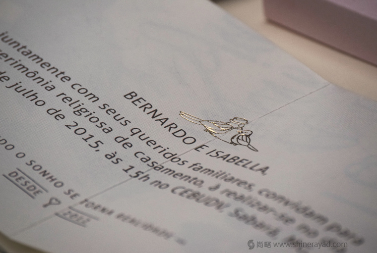 國外婚禮邀請函物料花鳥插畫設計藝術設計-上海品牌策劃設計公司8