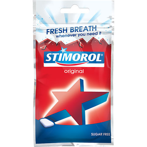 歐洲口香糖品牌Stimorol原有舊包裝設計1