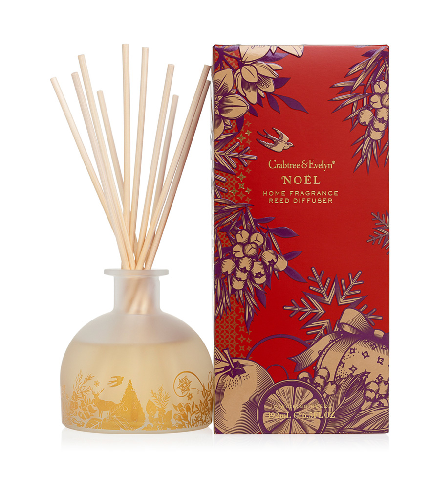 Noel Candle 蠟燭包裝設計植物插畫設計紅色裝-上海包裝設計公司-上海品牌設計公司2