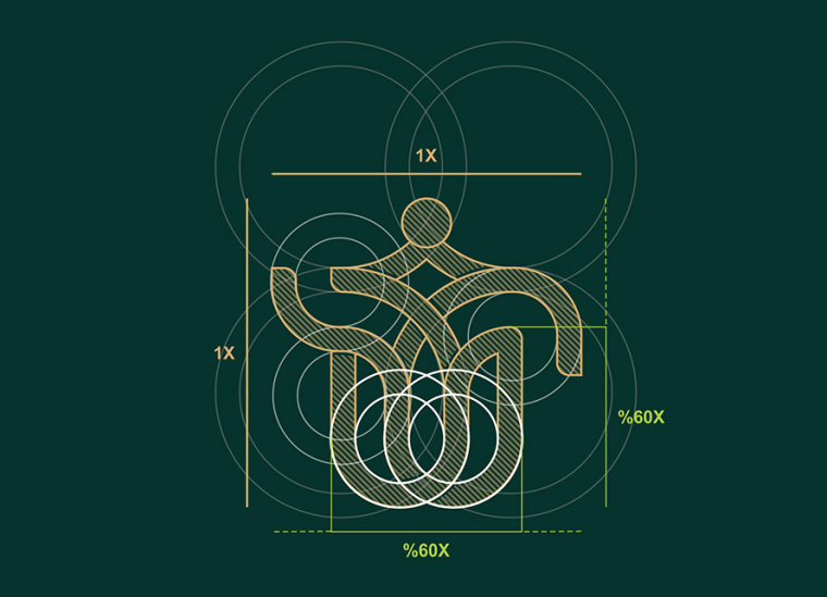 ROSTA品牌茶壺造型茶葉logo設計-logo標準化制圖設計-上海logo設計公司4