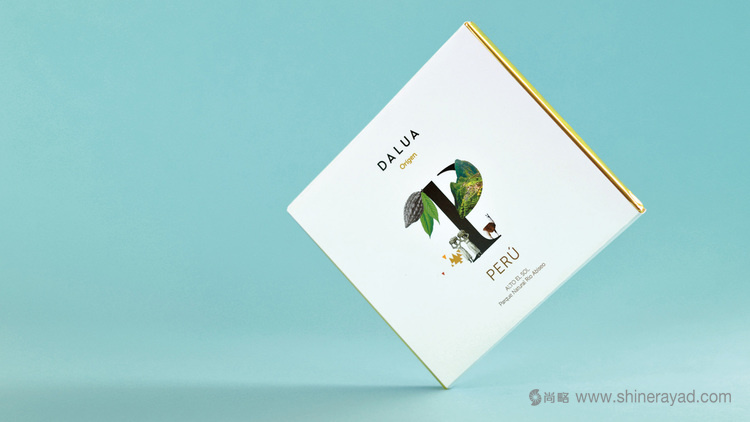 字母插畫系列 Dalúa 巧克力面包糕點包裝設計插畫設計-上海包裝設計公司包裝欣賞4