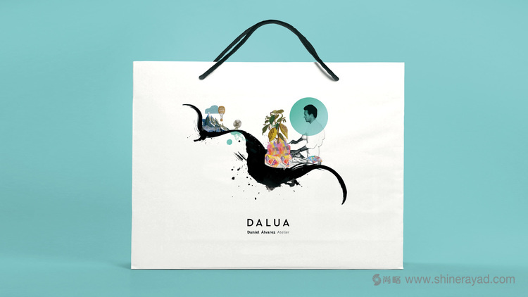 字母插畫系列 Dalúa 巧克力面包糕點包裝設計插畫設計-上海包裝設計公司包裝欣賞9