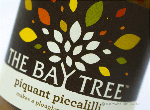 上海包裝設計公司欣賞：The Bay Tree 每日樹品牌瓶裝泡菜醬菜包裝設計2