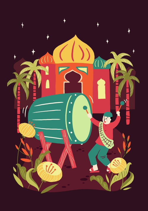 Lebaran 法國穆斯林巧克力包裝設(shè)計插畫設(shè)計-上海包裝設(shè)計公司9