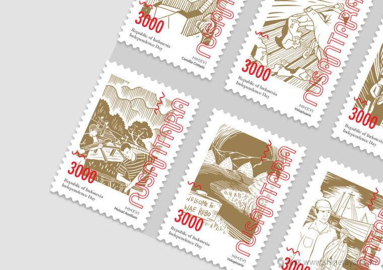 印度尼西亞獨立71周年紀念節日品牌形象設計禮品包裝設計4