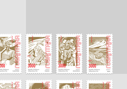 印度尼西亞獨立71周年紀念節日品牌形象設計禮品包裝設計3