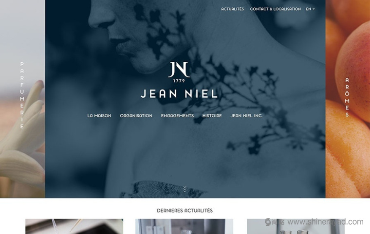 Jean Niel 香精香料公司純字母logo設計-上海logo設計公司1