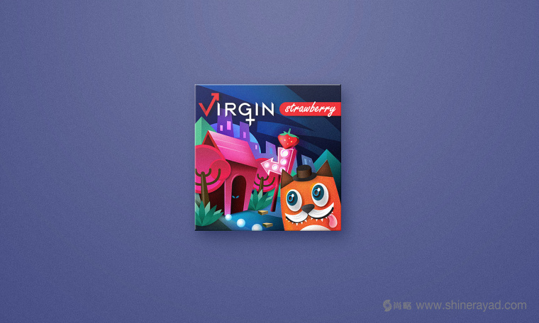 上海包裝設計公司分享-CONDOM 卡通人物插畫安全套包裝設計5