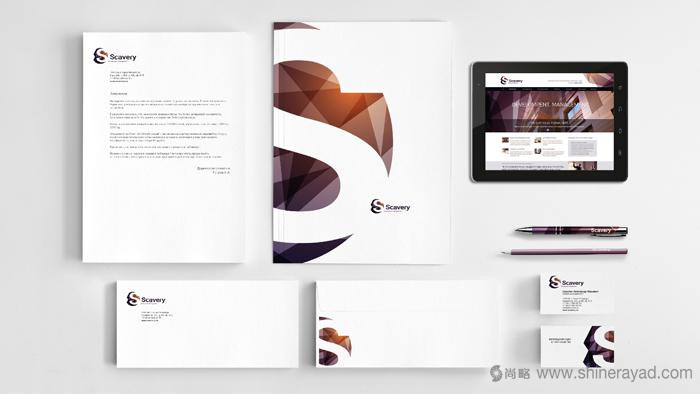 上海logo設計——Scavery 地產信托管理公司LOGO設計VI設計9