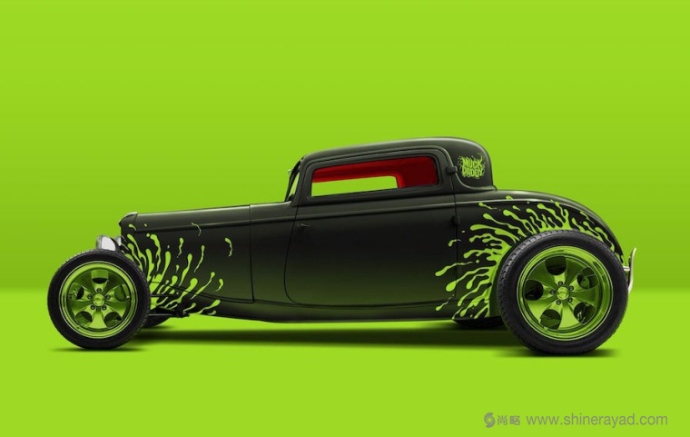 MUCK DADDY 汽車清潔劑汽車用品包裝設(shè)計(jì)創(chuàng)意來源1