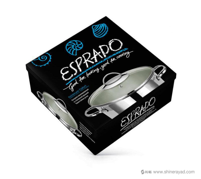 上海包裝設(shè)計(jì)公司設(shè)計(jì)欣賞：Esprado廚房用具廚具鍋具包裝設(shè)計(jì)10