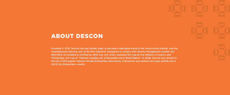 Descon 建筑工業公司品牌VI設計-上海VI設計公司