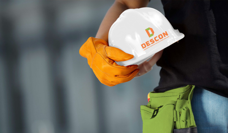 Descon 建筑工業公司品牌VI設計-上海VI設計公司