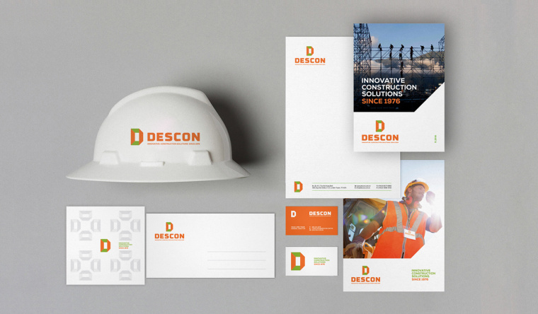 Descon 建筑工業公司品牌VI設計-上海VI設計公司