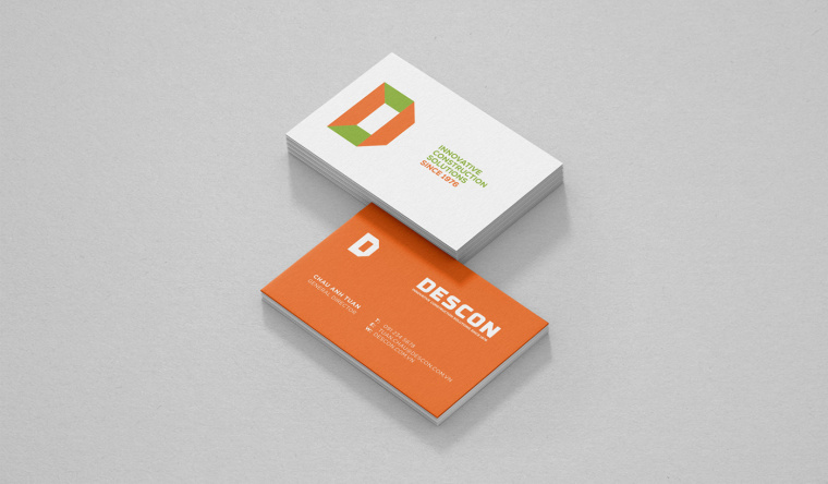 Descon 建筑工業公司品牌VI設計-上海VI設計公司