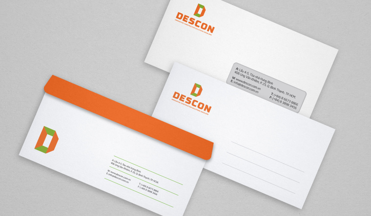 Descon 建筑工業公司品牌VI設計-上海VI設計公司