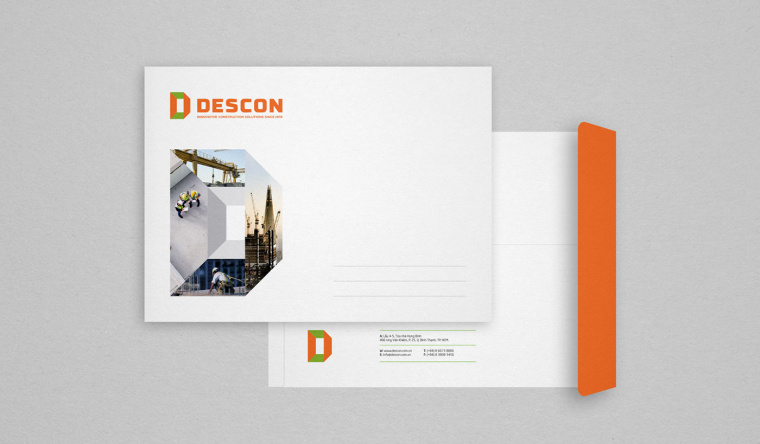 Descon 建筑工業公司品牌VI設計-上海VI設計公司