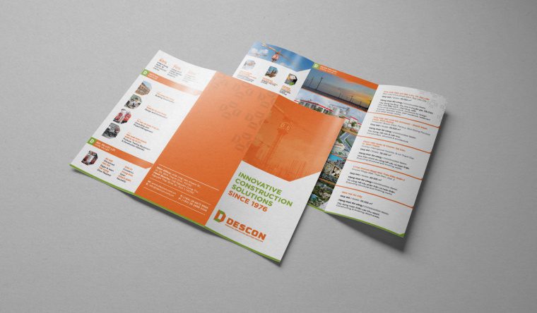 Descon 建筑工業公司品牌VI設計-上海VI設計公司