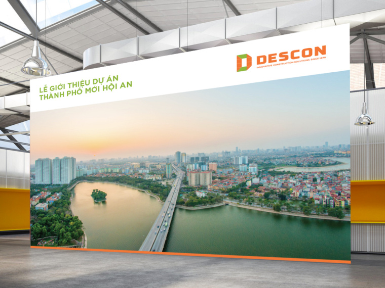 Descon 建筑工業公司品牌VI設計-上海VI設計公司