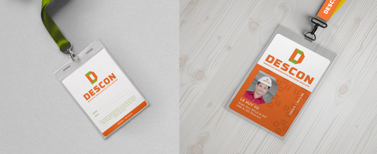 Descon 建筑工業公司品牌VI設計-上海VI設計公司