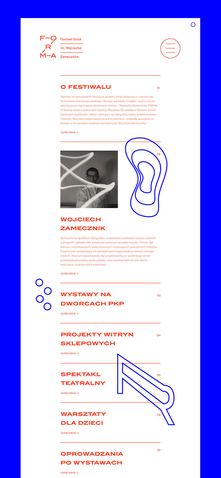 Forma藝術節品牌形象設計logo設計vi設計，非常藝術的字母串聯風格