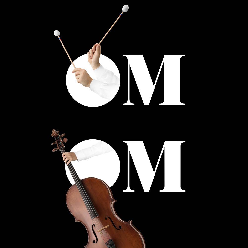 音樂品牌設計-OM大都會管弦樂隊新logo設計與VI視覺形象識別設計