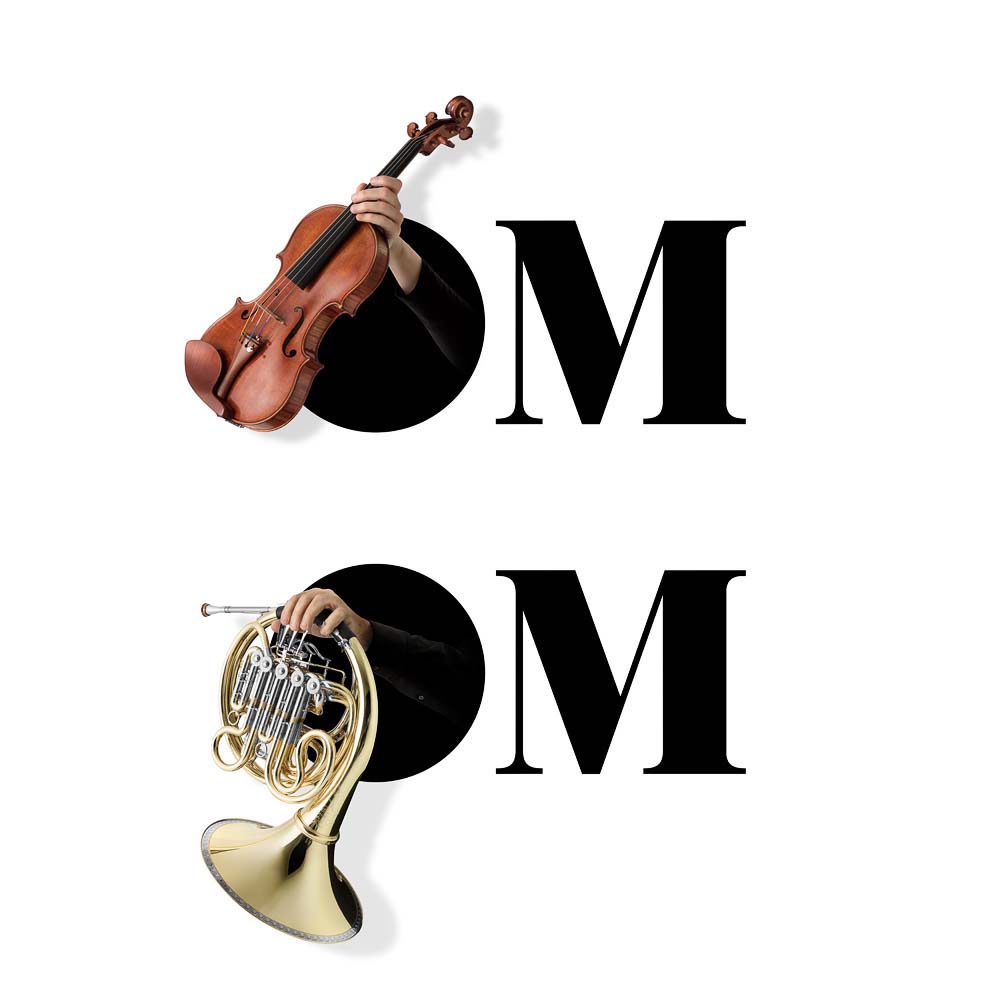 音樂品牌設計-OM大都會管弦樂隊新logo設計與VI視覺形象識別設計