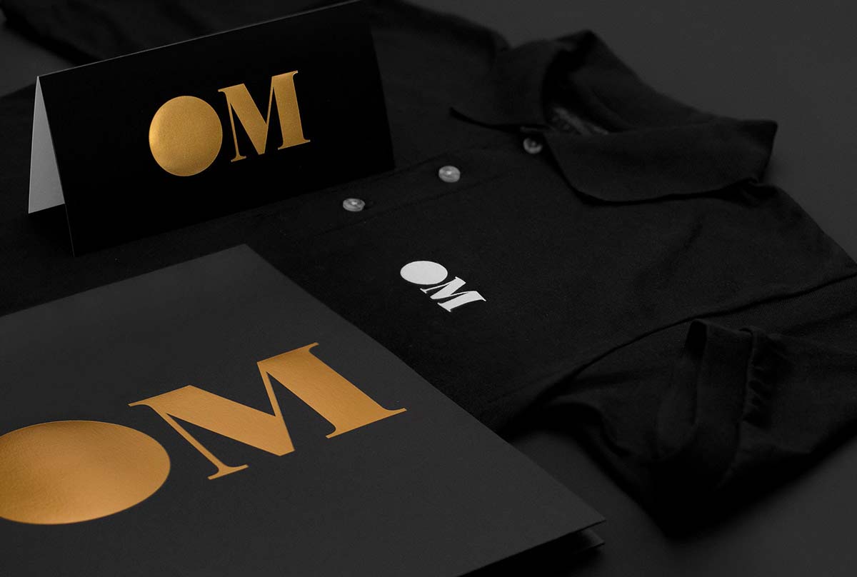 音樂品牌設計-OM大都會管弦樂隊新logo設計與VI視覺形象識別設計