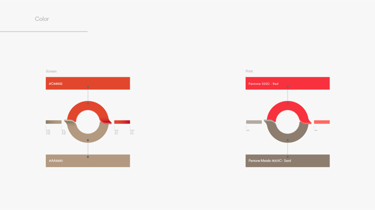 協調色風格CMC 礦業公司企業VIS視覺識別系統-logo設計
