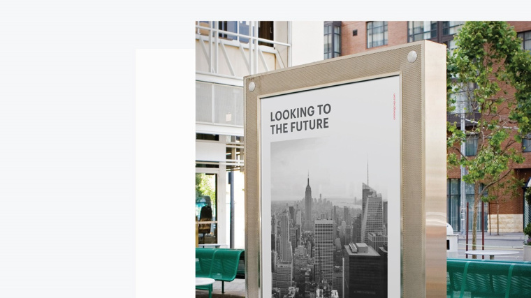 協調色風格CMC 礦業公司企業VIS視覺識別系統-平面海報設計