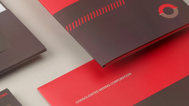 協調色風格CMC 礦業公司企業VIS視覺識別系統-VI設計