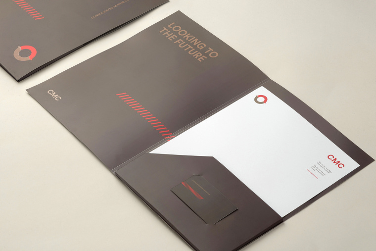 協調色風格CMC 礦業公司企業VIS視覺識別系統-VI設計
