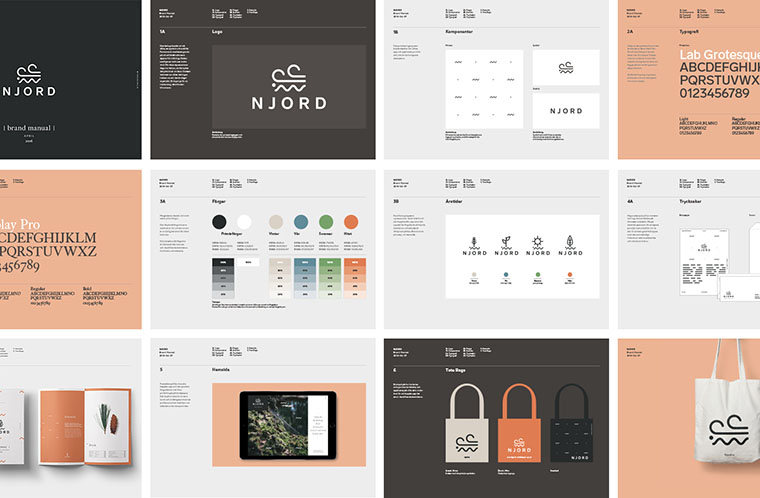尼約德有機餐廳餐飲logo設計VI設計-上海VI設計公司