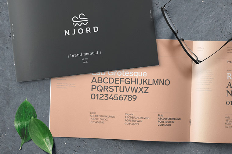 尼約德有機餐廳餐飲logo設計VI設計-上海VI設計公司