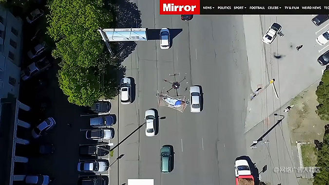 戶外營銷推廣活動——格魯吉亞啤酒惡搞營銷“無人機高空吊床”篇