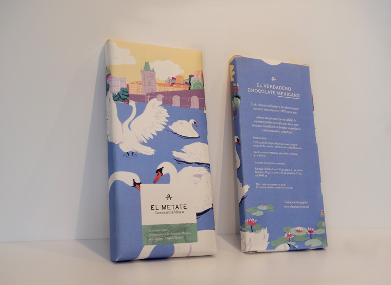 墨西哥El Metate 巧克力品牌包裝設計插畫設計-上海包裝設計公司