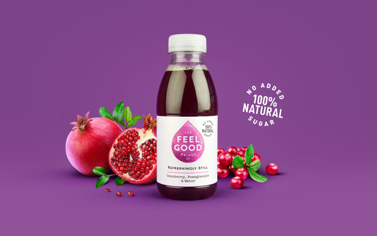 真誠風格 Feel Good 果汁飲料包裝設計品牌推廣
