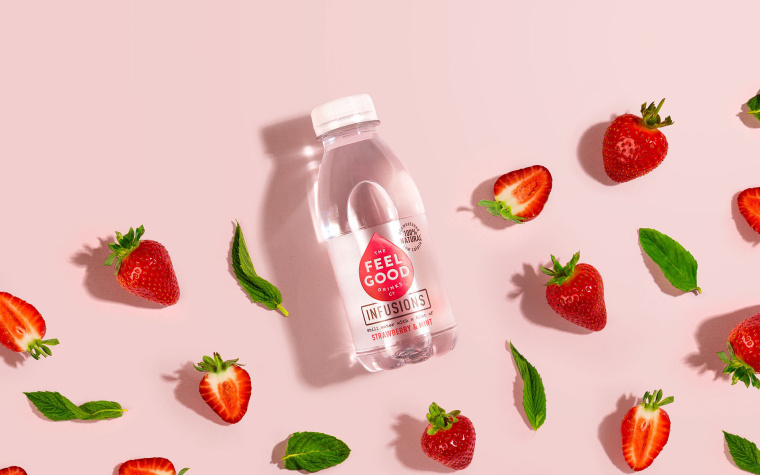 純凈自然風格 Feel Good 果汁飲料包裝設計品牌推廣