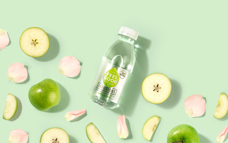 純凈自然風格 Feel Good 果汁飲料包裝設計品牌推廣